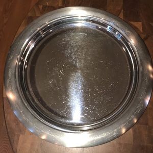 Waterford stainless steel cordial tray